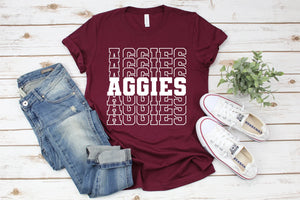 Aggies Maroon T-Shirt